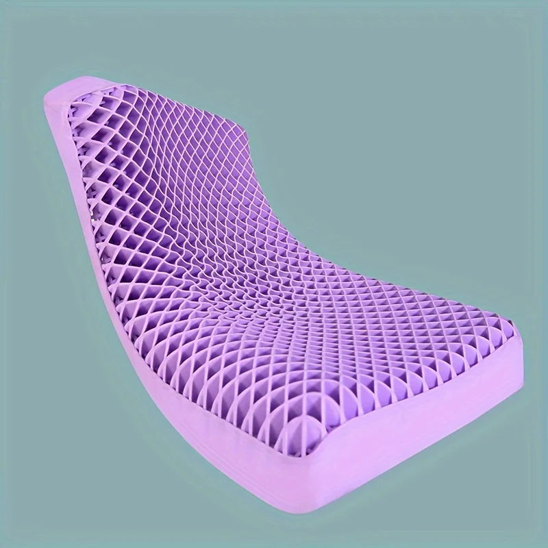 Pectin Pillow Breathable Air Layer TPE Pillow Washable with Water, Zero Pressure Cervical Neck Pillow Latex Adult Single Pillow