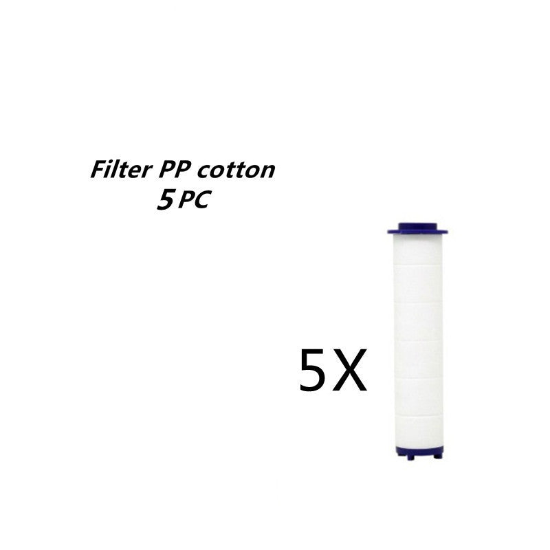 Relaxing Propeller Driven Shower Head with an in-built replaceable Cotton Filter.