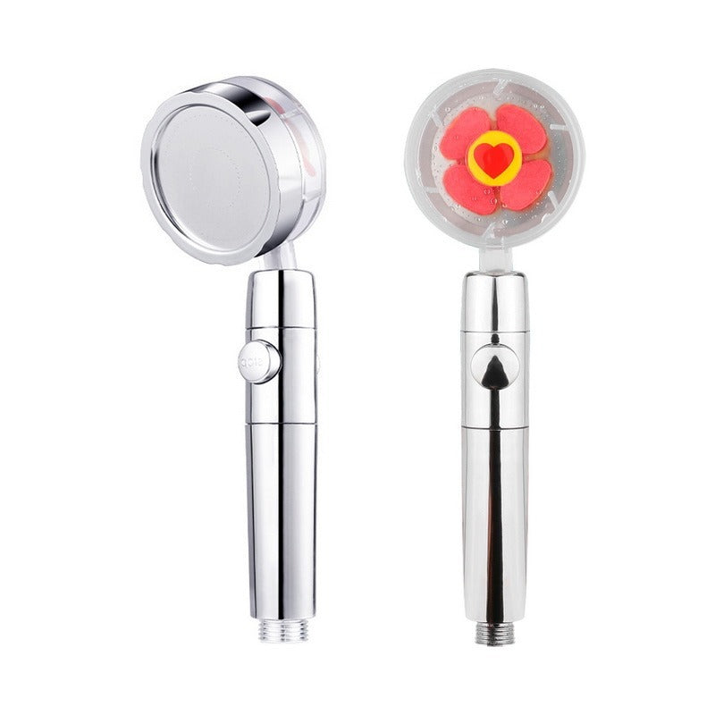 Relaxing Propeller Driven Shower Head with an in-built replaceable Cotton Filter.
