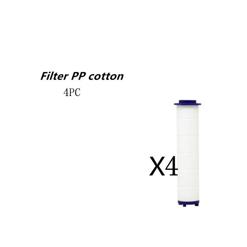 Relaxing Propeller Driven Shower Head with an in-built replaceable Cotton Filter.