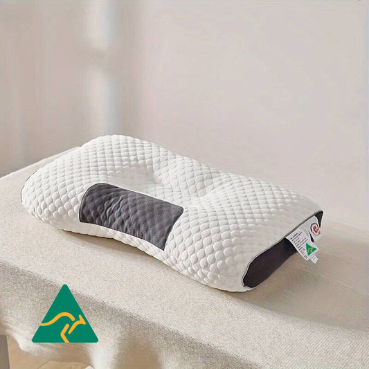 Aus Made Contour Pillow Adjustable Orthopedic Cervical Ergonomic anti Bacterial