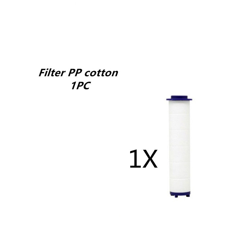Relaxing Propeller Driven Shower Head with an in-built replaceable Cotton Filter.